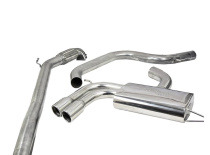 Volkswagen Golf GTI Mk5 (1K) 04-09 Turboback-sportavgassystem (Med De-Cat & Ej Ljuddämpat) Cobra Sport